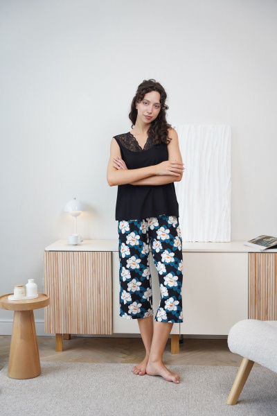 Бриджи, майка Купалинка 34600G.158-164 к.черный,набивка - фото 3