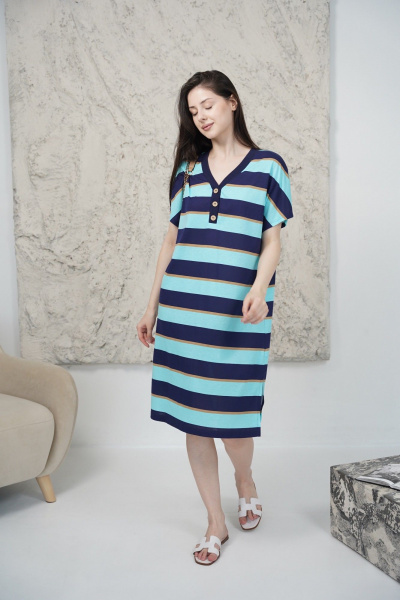 Туника Купалинка 35801G.158-164 полоска - фото 3