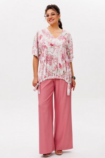 Брюки Anelli 1630 тюльпан - фото 10