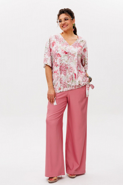 Брюки Anelli 1630 тюльпан - фото 4