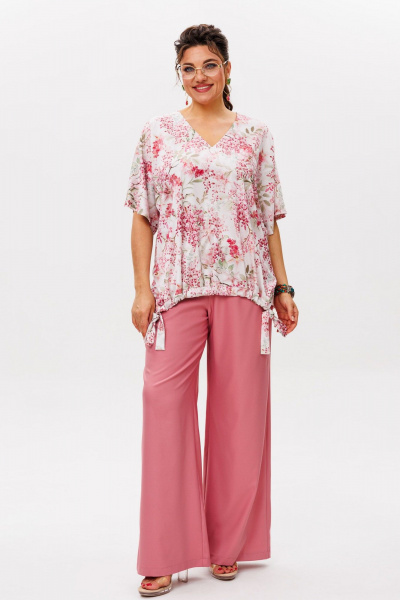 Брюки Anelli 1630 тюльпан - фото 3