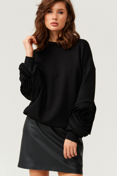 Джемпер Панда 14240 черный - фото 1