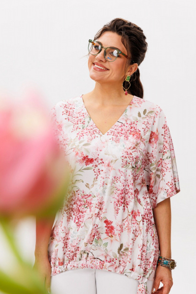 Блуза Anelli 1606 тюльпановый_рай - фото 10