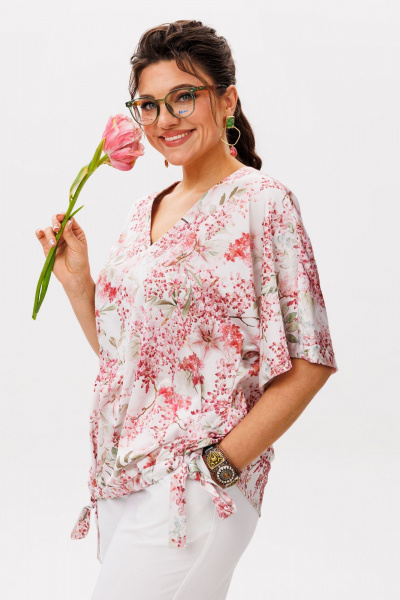 Блуза Anelli 1606 тюльпановый_рай - фото 8