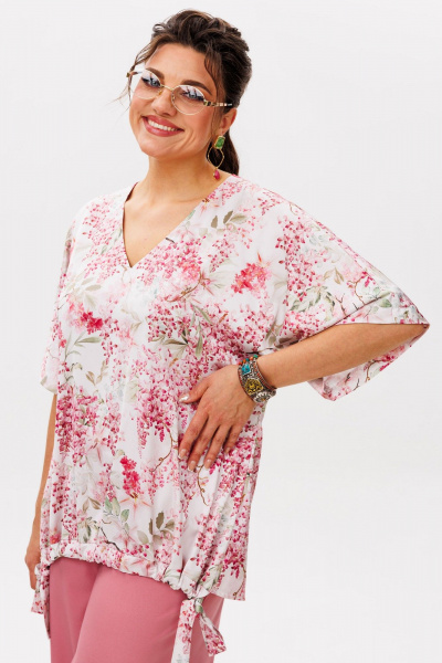 Блуза Anelli 1606 тюльпановый_рай - фото 4