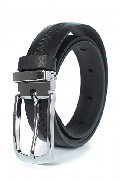 Ремень Galanteya 15924.24с557к45 1р черный - фото 4