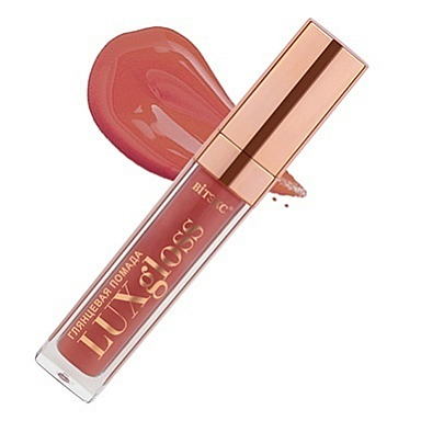 Помада Belita LUXGLOSS Жидкая Глянцевая губная помада, тон 04 Розовый тоффи 6 - фото 1