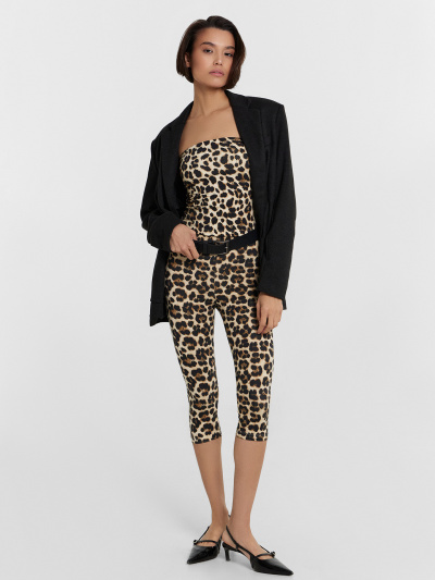 Топ Mark Formelle 112930/24-33234П-5 бежевый_леопард - фото 5