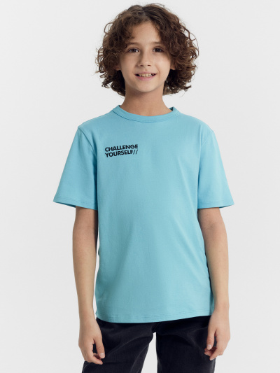 Футболка Mark Formelle 113397/24-26269П-0 морские_рифы_печать_1_сл_на_пол_2_сл_на_спинке - фото 5