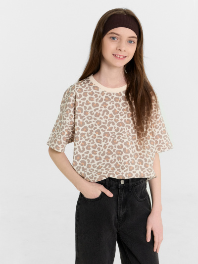 Футболка Mark Formelle 117843/24-27896П-0 леопард - фото 1