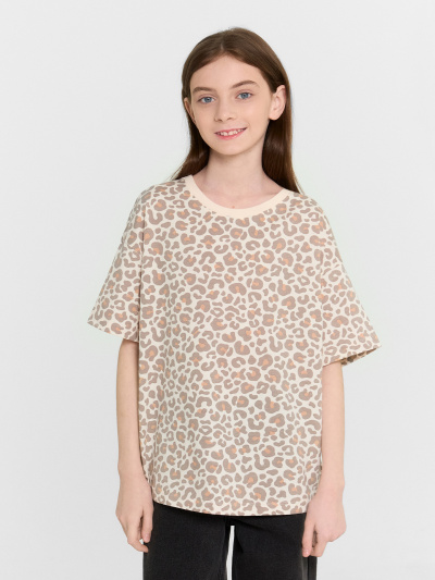 Футболка Mark Formelle 117843/24-27896П-0 леопард - фото 4