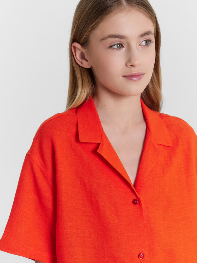 Рубашка Mark Formelle 117930/24-31978Ц-9 оранжевый - фото 5