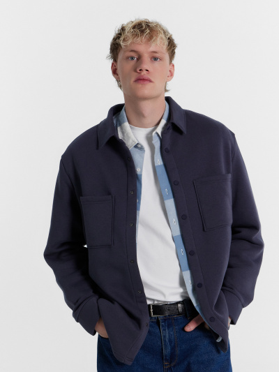 Толстовка Mark Formelle 121189/1/24-3861Ц-7П серо_синий - фото 1