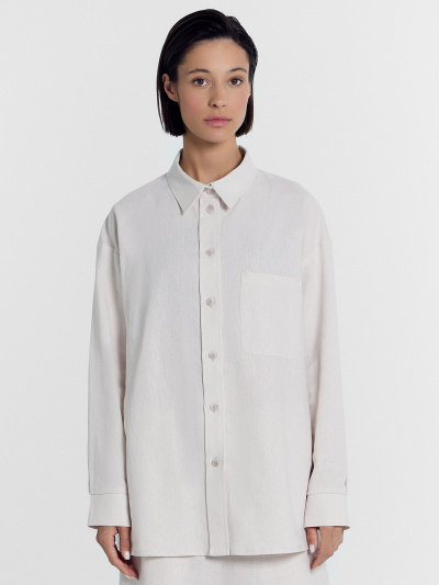 Рубашка Mark Formelle 122955-1/1/24-27458Ц-9 белый_песок - фото 3