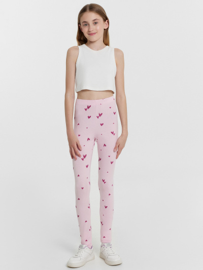 Леггинсы Mark Formelle 147719/24-26492П-5 сердечки_на_розовом - фото 2