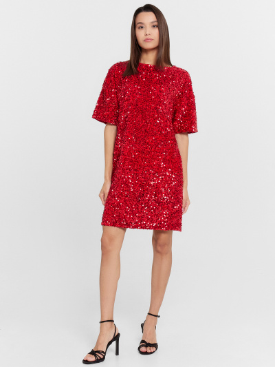 Платье Mark Formelle 152607/24-31452Ц-3 красный - фото 2