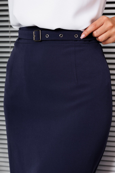 Юбка Мода Юрс 2896 синий - фото 3