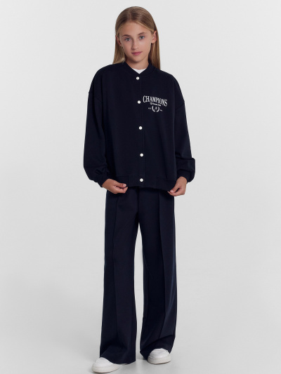 Толстовка Mark Formelle 167739/1/24-26174П-7 черный_печать1_1_сл_на_ПР_дет_пер - фото 5