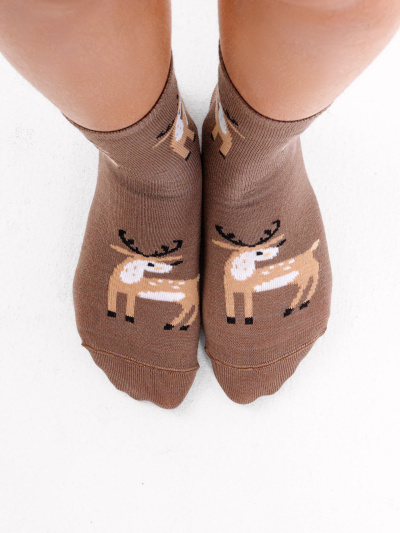 Носки Mark Formelle 437K-1426/B4-22437K табак_рис.1426 - фото 5