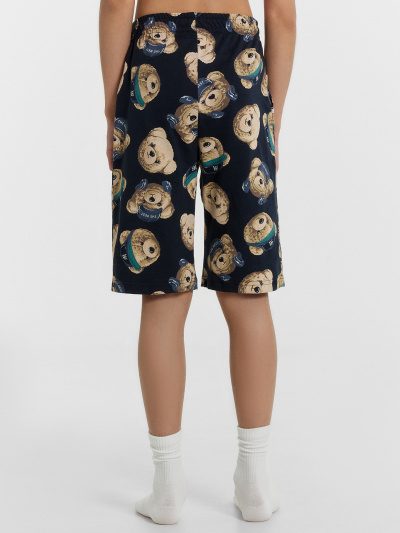 Футболка, шорты Mark Formelle 563327/24-30790ПП-0 кристалл_мишки_на_неви_3_сл_на_пол_3_сл_на_спинке - фото 3