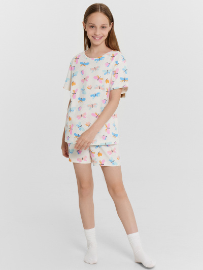 Футболка, шорты Mark Formelle 567727/25-35243ПП-0 стрекозы_на_св.молочном - фото 4
