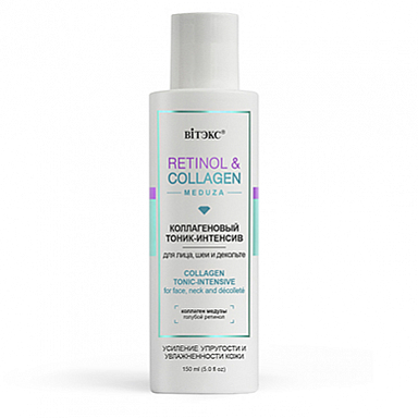 Тоник для лица Belita RETINOL&COLLAGEN meduza ТОНИК-интенсив коллагеновый д/лица,шеи - фото 1