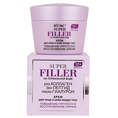 Крем для лица Belita SUPER FILLER-Крем д/лица и кожи вокр.глаз,.30+,день/ночь - фото 1