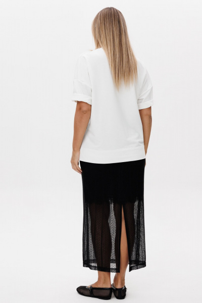 Юбка Ma Vie М-692/1-2 черный - фото 2