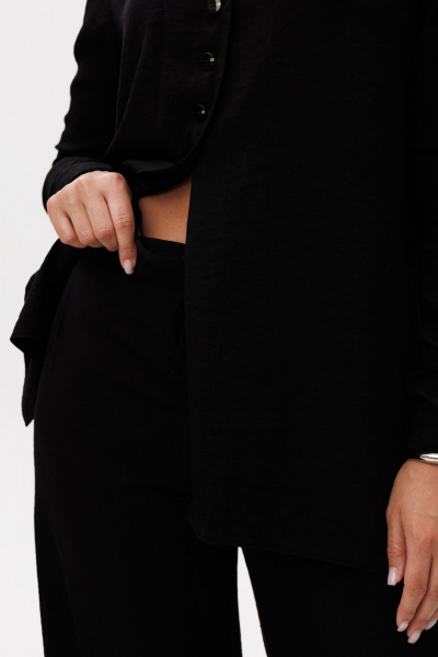 Блуза, брюки Ma Vie М-697 черный - фото 13