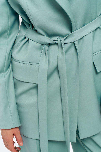 Жакет LUEL 251/4 бирюзовый - фото 4