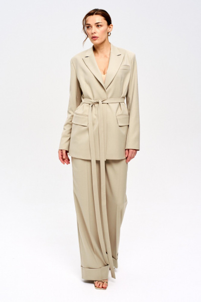 Брюки LUEL 251/6 оливковый - фото 4