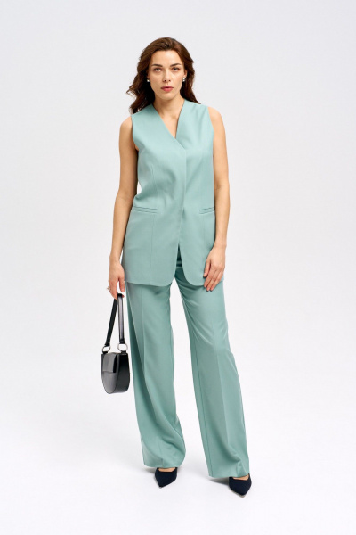 Брюки LUEL 252/6 бирюзовый - фото 1