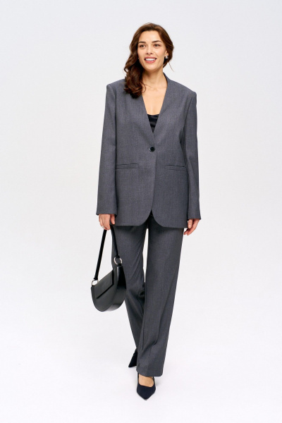 Брюки LUEL 254/6 графит - фото 3