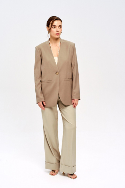 Жакет LUEL 2510.4 хаки - фото 2