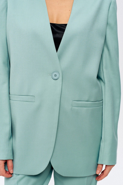 Жакет LUEL 2510.4 бирюзовый - фото 5