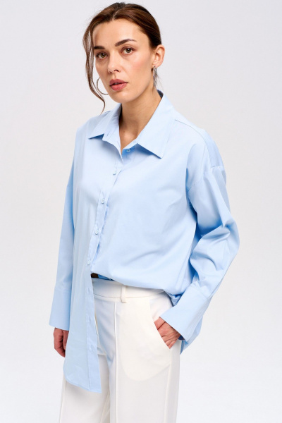 Рубашка LUEL 2511.3 голубой - фото 4