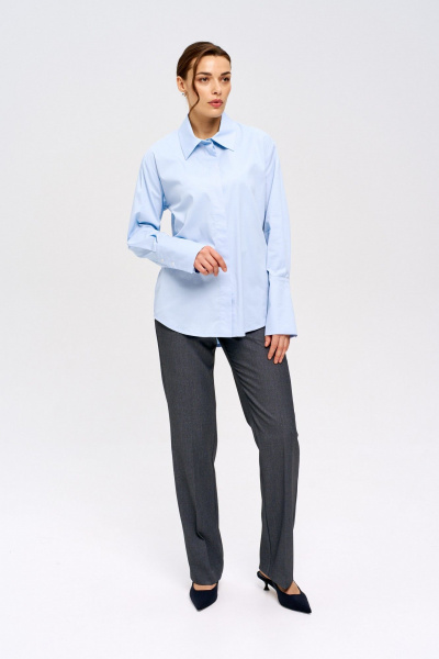 Рубашка LUEL 2512.3 голубой - фото 2