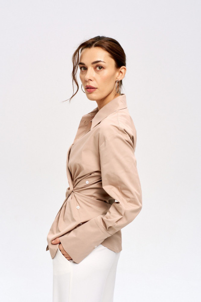 Рубашка LUEL 2512.3 бежевый - фото 7