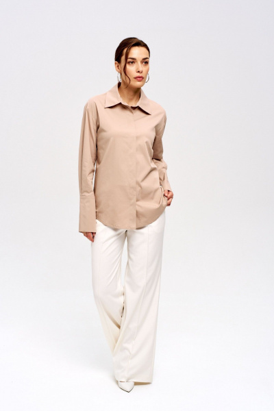 Рубашка LUEL 2512.3 бежевый - фото 2