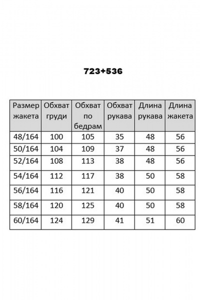 Костюм 2-ка с жакетом и юбкой, классический стиль, демисезон БелЭльСтиль 723-3_01_22+536-2_93_22 темно-синий однотон - фото 11