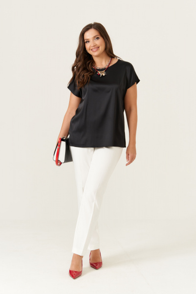Блуза Панда 109740 черный - фото 2
