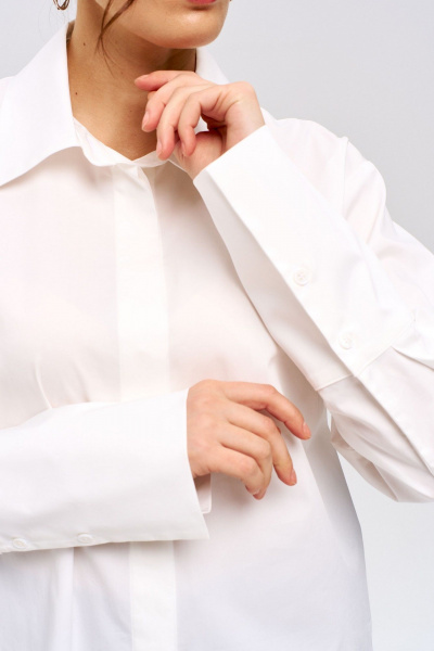 Рубашка LUEL 2512.3 белый - фото 3