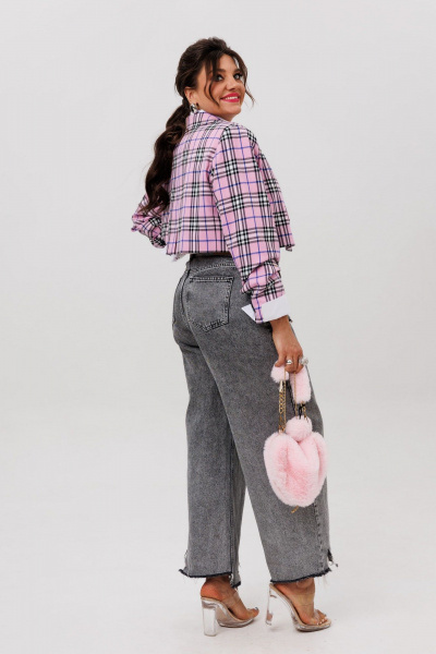 Жакет Anelli 1603 сахарная_вата - фото 4