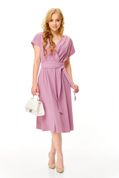 Платье T&N 7662 пудра - фото 2