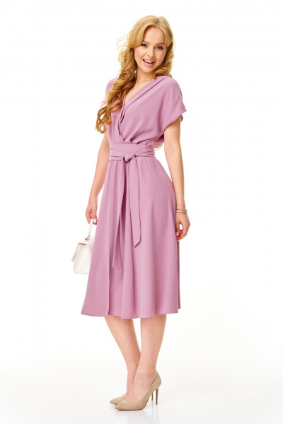 Платье T&N 7662 пудра - фото 5