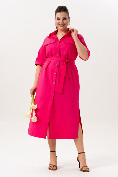 Платье Andina 835-1 фуксия - фото 8
