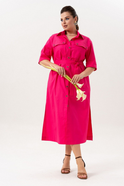 Платье Andina 835-1 фуксия - фото 7