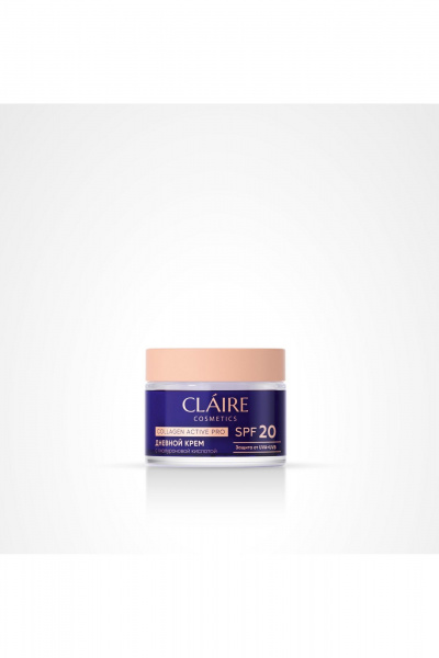  Claire Cosmetics Collagen Active Pro Дневной крем SPF 20 - фото 1