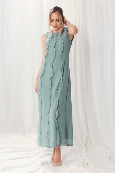 Платье Golden Valley 44142 бирюзовый - фото 1