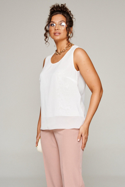 Блуза, брюки, жакет Beautiful&Free 6354 мокко - фото 8